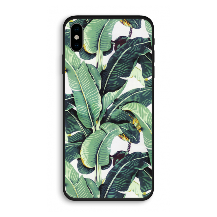 Bananenbladeren: iPhone X Biologisch afbreekbaar hoesje