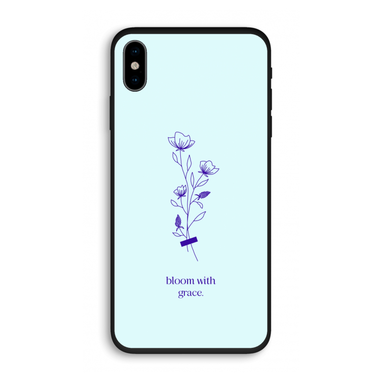 Bloom with grace: iPhone X Biologisch afbreekbaar hoesje