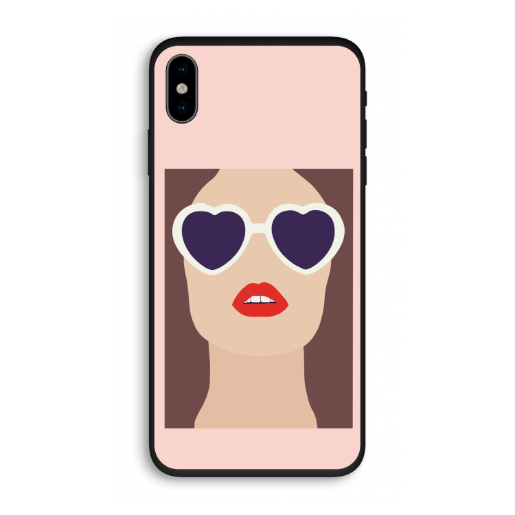 Red lips: iPhone X Biologisch afbreekbaar hoesje