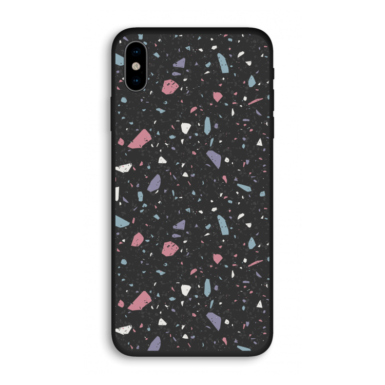 Terrazzo N°16: iPhone X Biologisch afbreekbaar hoesje