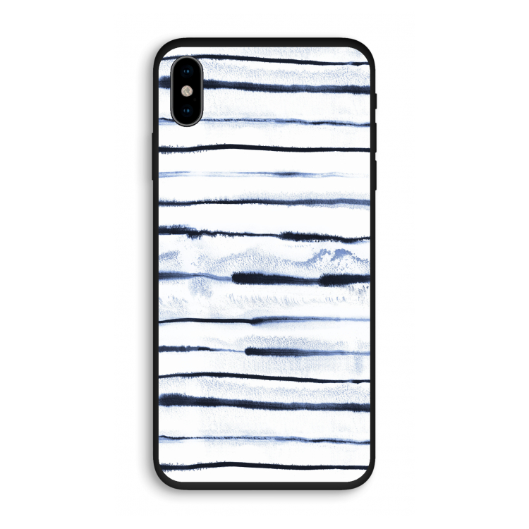Ink Stripes: iPhone X Biologisch afbreekbaar hoesje