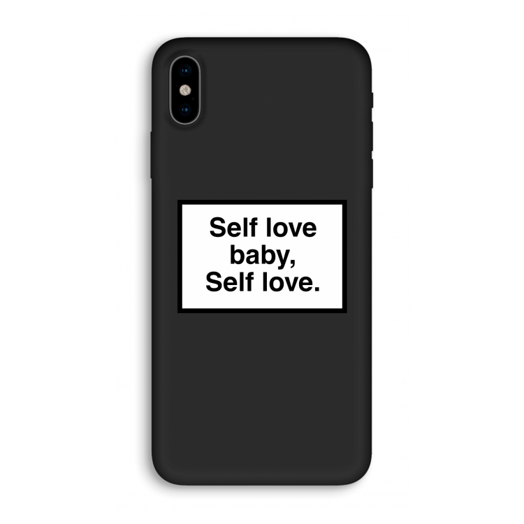 Self love: iPhone X Biologisch afbreekbaar hoesje