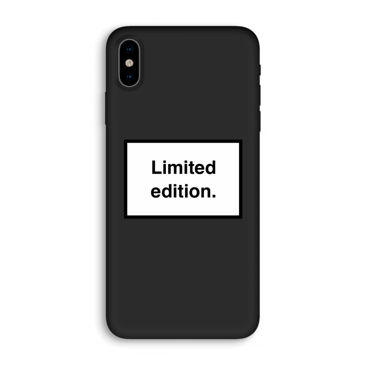Limited edition: iPhone X Biologisch afbreekbaar hoesje