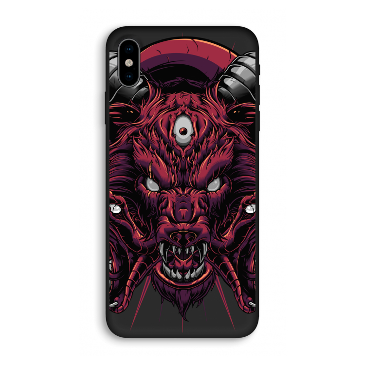 Hell Hound and Serpents: iPhone X Biologisch afbreekbaar hoesje