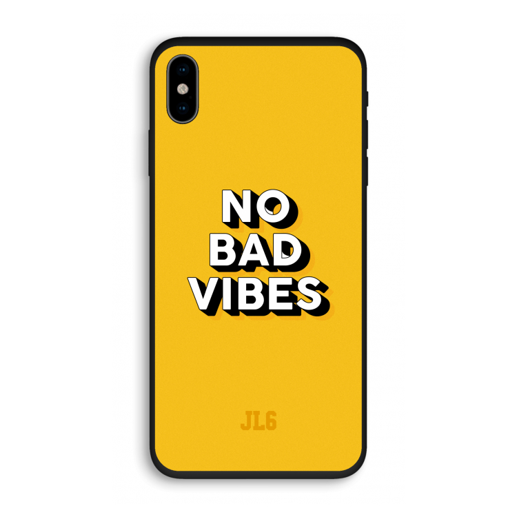 No Bad Vibes: iPhone X Biologisch afbreekbaar hoesje