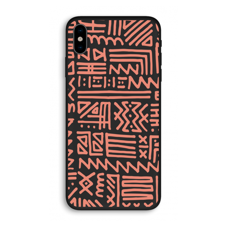 Marrakech Pink: iPhone X Biologisch afbreekbaar hoesje