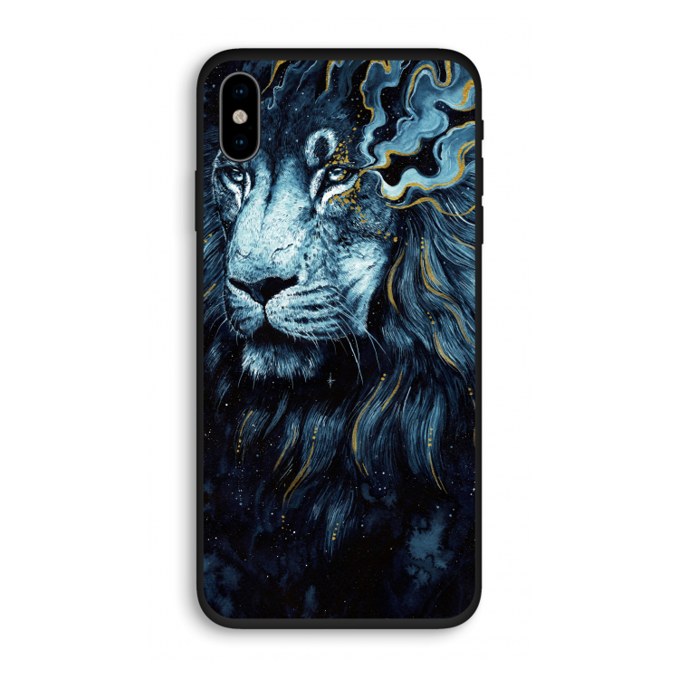 Darkness Lion: iPhone X Biologisch afbreekbaar hoesje