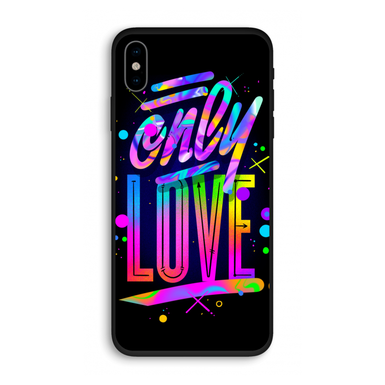 Only Love: iPhone X Biologisch afbreekbaar hoesje
