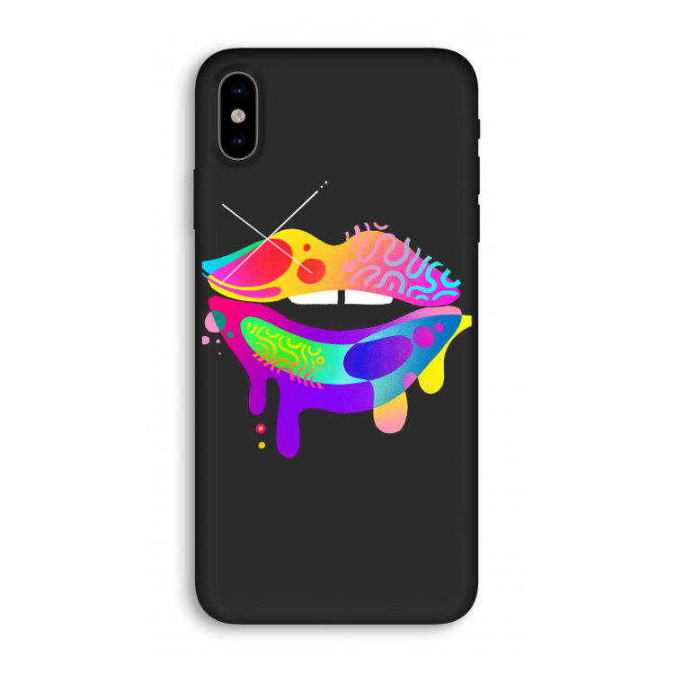 Lip Palette: iPhone X Biologisch afbreekbaar hoesje