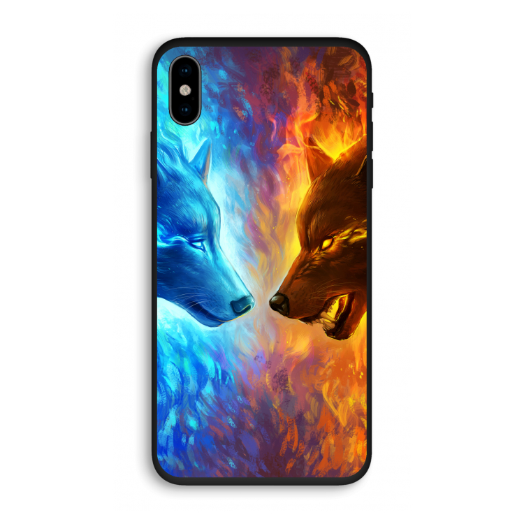 Fire & Ice: iPhone X Biologisch afbreekbaar hoesje