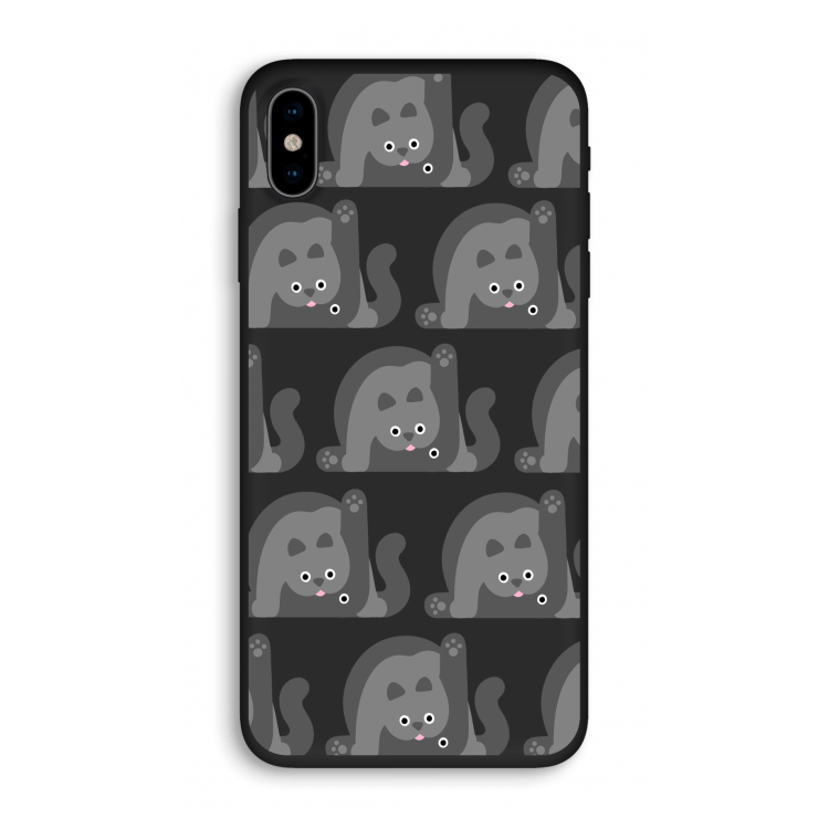Cats: iPhone X Biologisch afbreekbaar hoesje