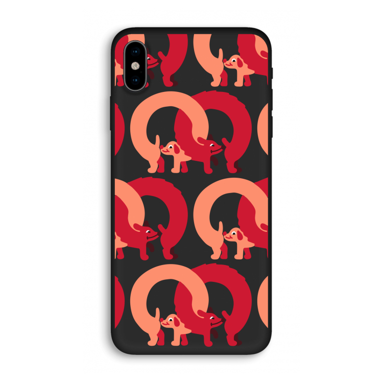 Dogs: iPhone X Biologisch afbreekbaar hoesje