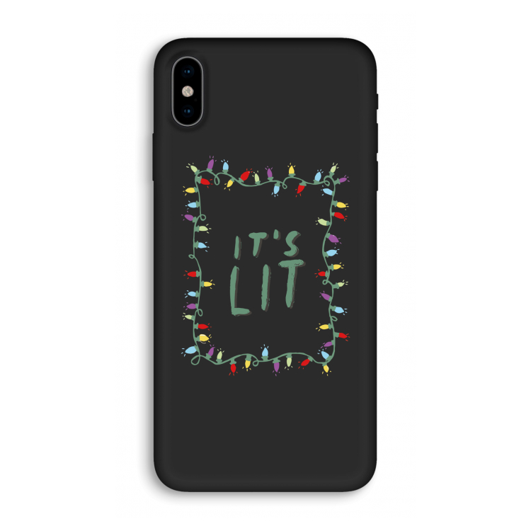 It's Lit: iPhone X Biologisch afbreekbaar hoesje