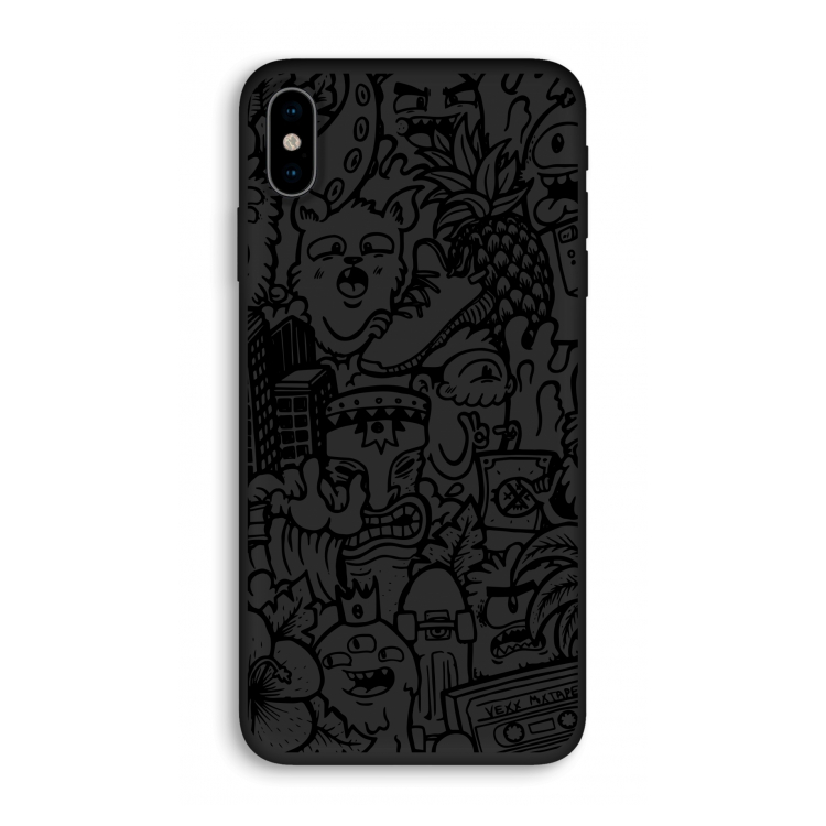 Vexx Black Mixtape: iPhone X Biologisch afbreekbaar hoesje