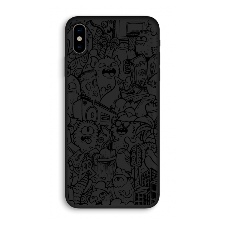 Vexx Black City : iPhone X Biologisch afbreekbaar hoesje