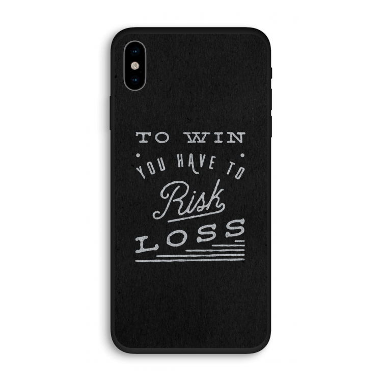 Risk loss: iPhone X Biologisch afbreekbaar hoesje