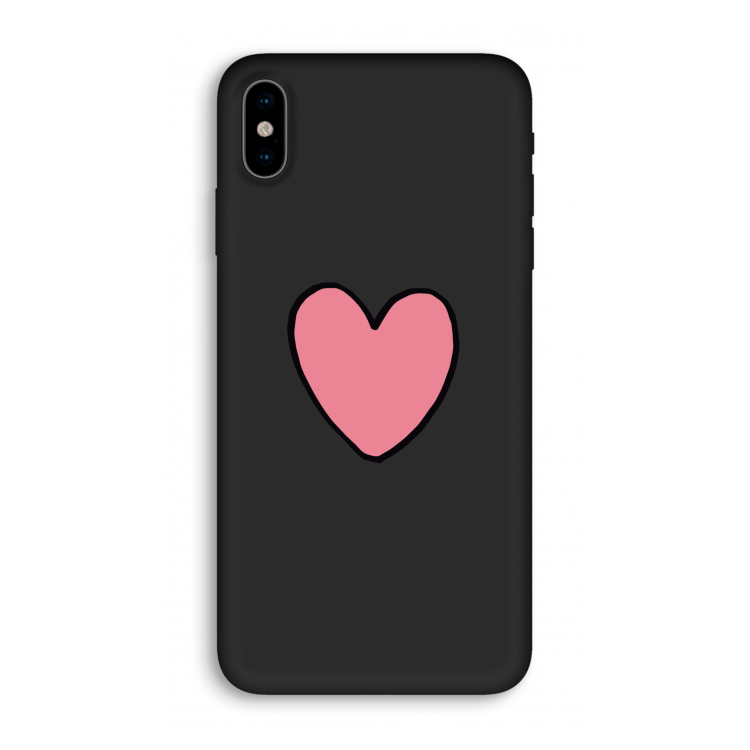 Hartje: iPhone X Biologisch afbreekbaar hoesje