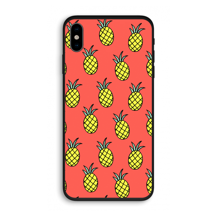 Ananas: iPhone X Biologisch afbreekbaar hoesje