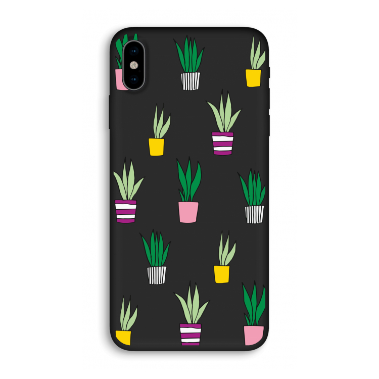 Sanseveria: iPhone X Biologisch afbreekbaar hoesje