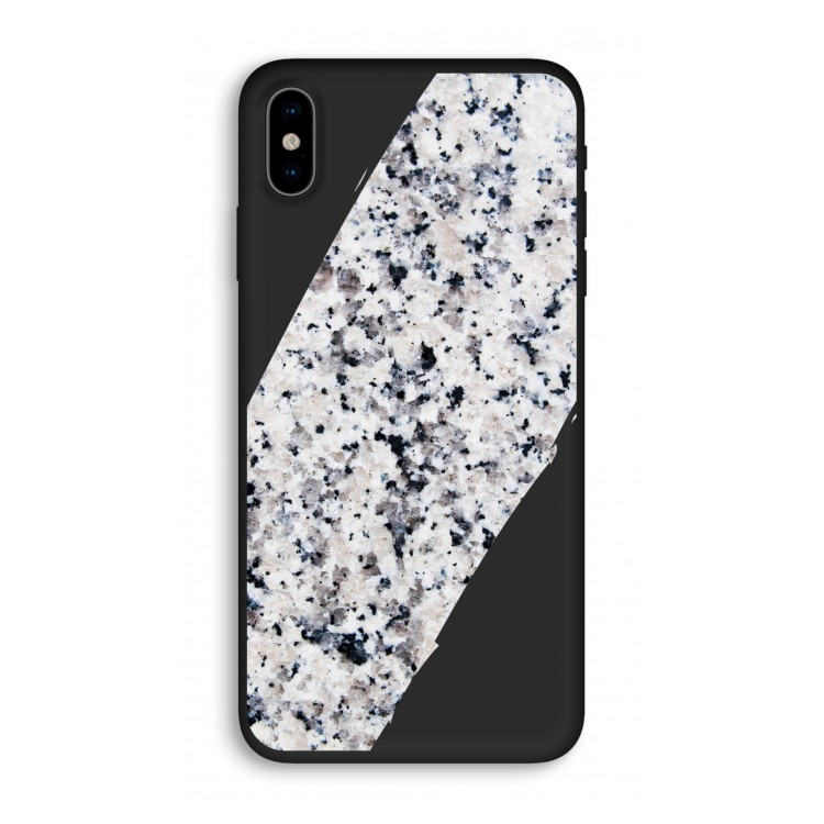 Gespikkelde marmer: iPhone X Biologisch afbreekbaar hoesje