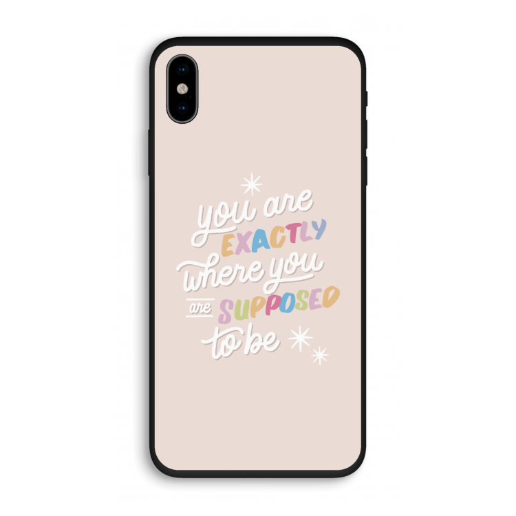 Right Place: iPhone X Biologisch afbreekbaar hoesje