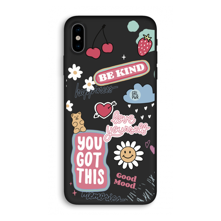 Positivity: iPhone X Biologisch afbreekbaar hoesje