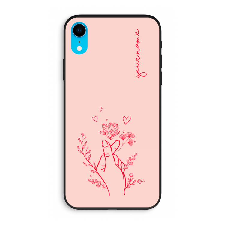 Giving Flowers: iPhone XR Biologisch afbreekbaar hoesje