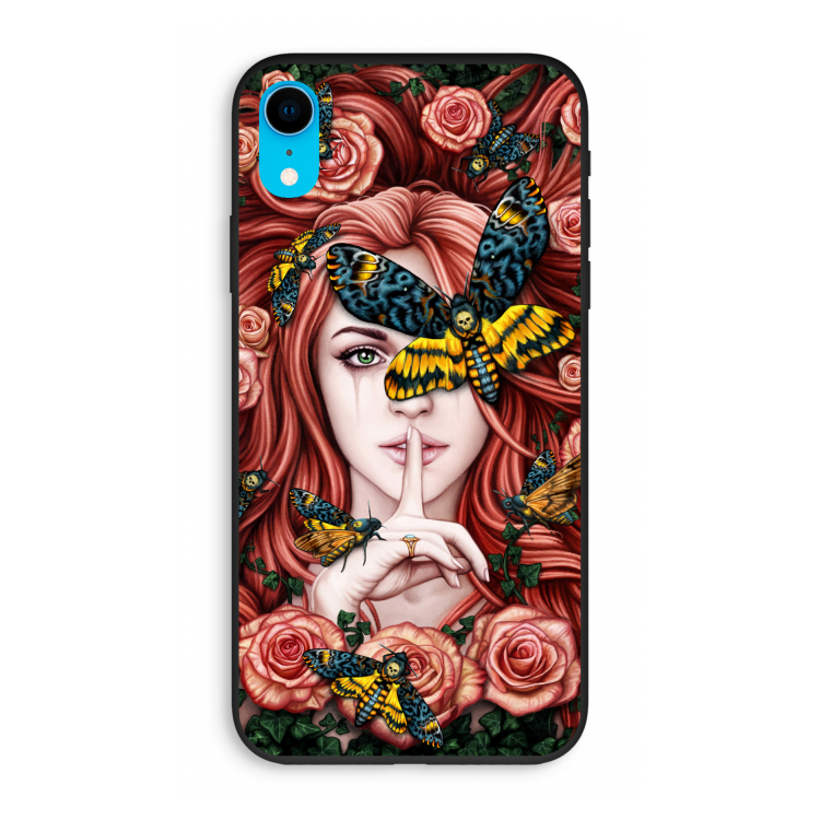 Lady Moth: iPhone XR Biologisch afbreekbaar hoesje