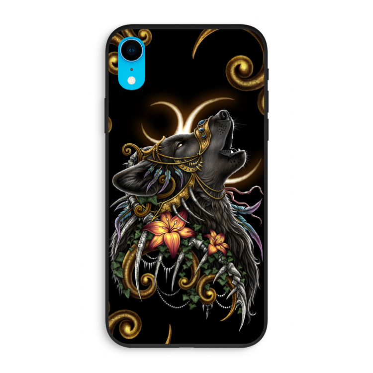 Huilende Wolf: iPhone XR Biologisch afbreekbaar hoesje