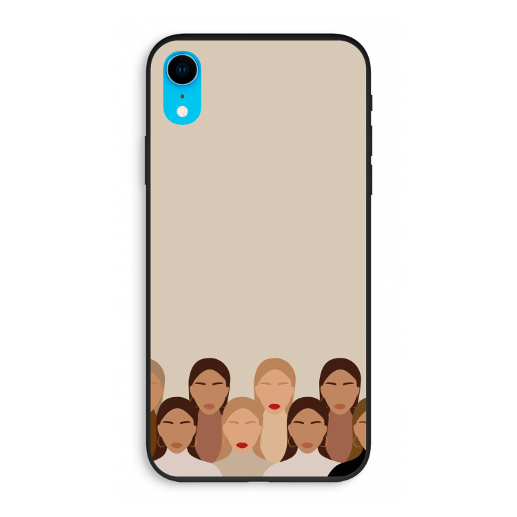 Girls girls girls: iPhone XR Biologisch afbreekbaar hoesje