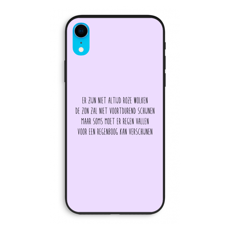 Regenboog: iPhone XR Biologisch afbreekbaar hoesje