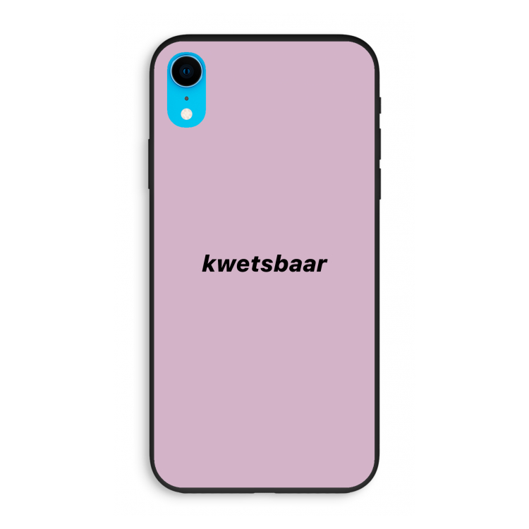 kwetsbaar: iPhone XR Biologisch afbreekbaar hoesje
