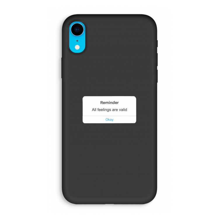 Reminder: iPhone XR Biologisch afbreekbaar hoesje