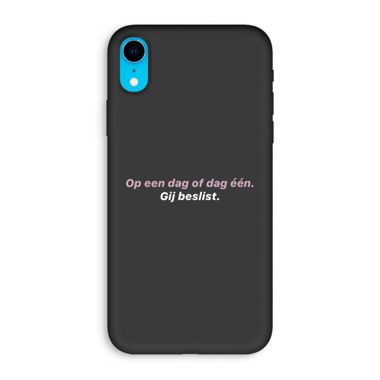 gij beslist: iPhone XR Biologisch afbreekbaar hoesje