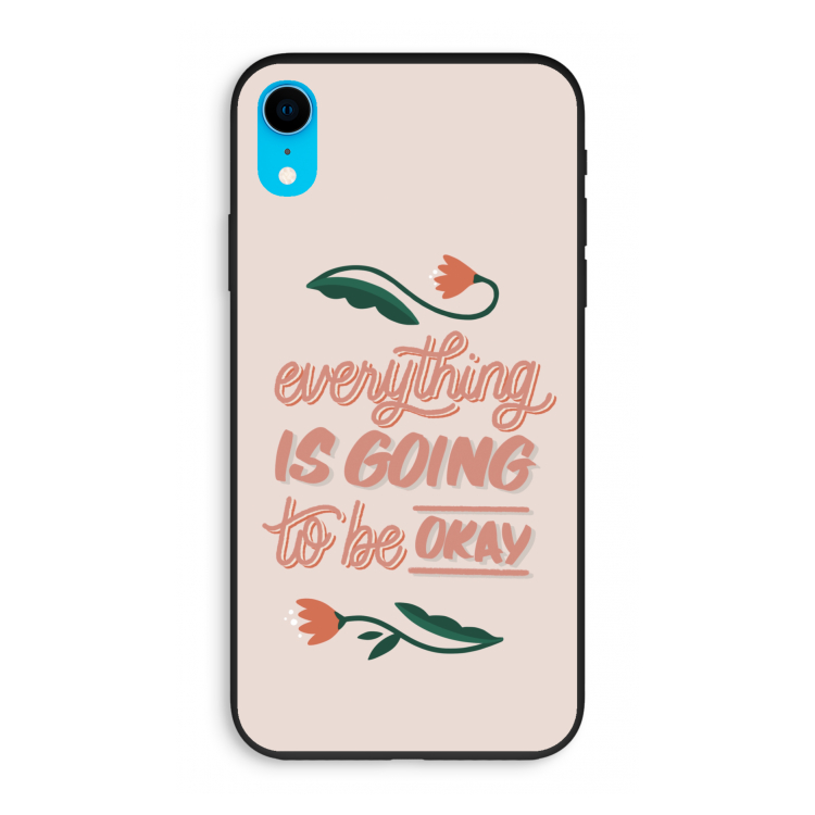 Optimistic flower girl: iPhone XR Biologisch afbreekbaar hoesje