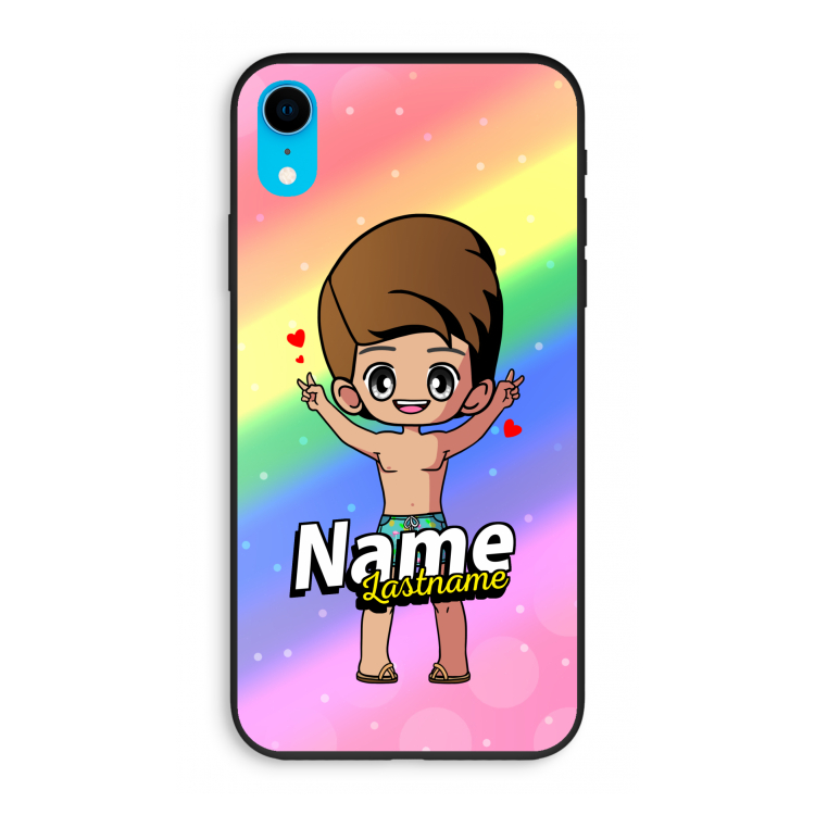Chibi Maker man: iPhone XR Biologisch afbreekbaar hoesje