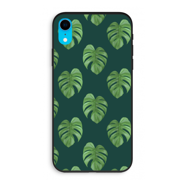 Monstera leaves: iPhone XR Biologisch afbreekbaar hoesje