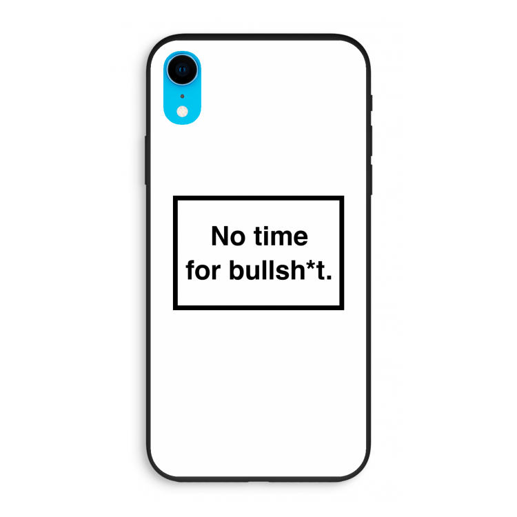 No time: iPhone XR Biologisch afbreekbaar hoesje