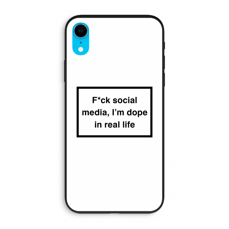 I'm dope: iPhone XR Biologisch afbreekbaar hoesje