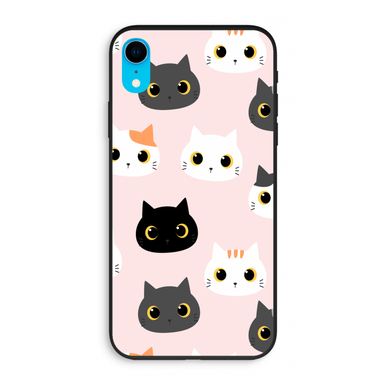 Katten: iPhone XR Biologisch afbreekbaar hoesje