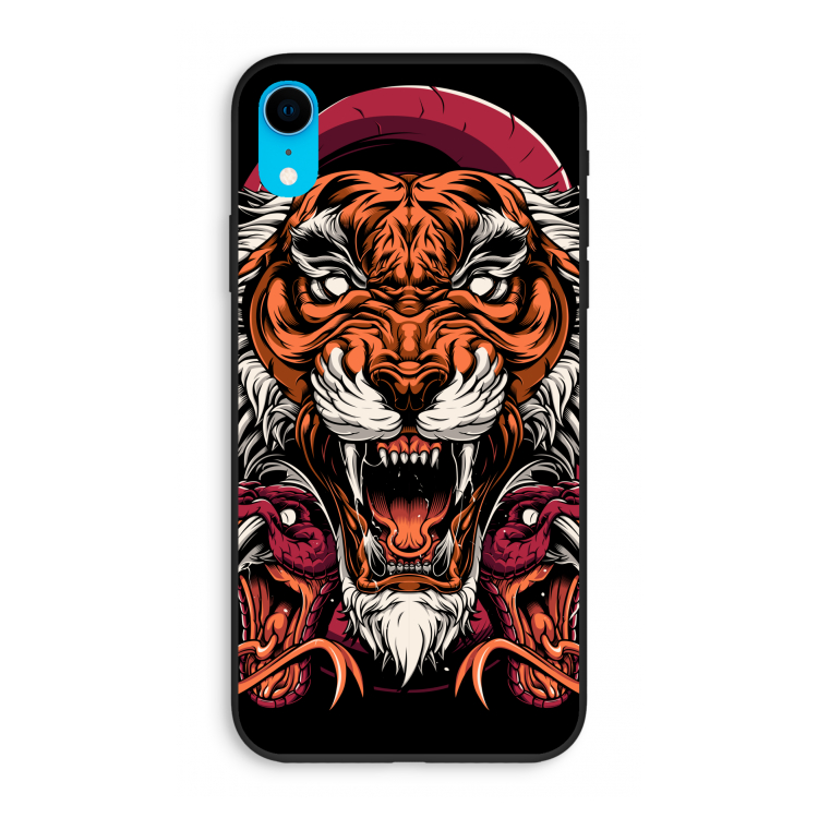 Tiger and Rattlesnakes: iPhone XR Biologisch afbreekbaar hoesje