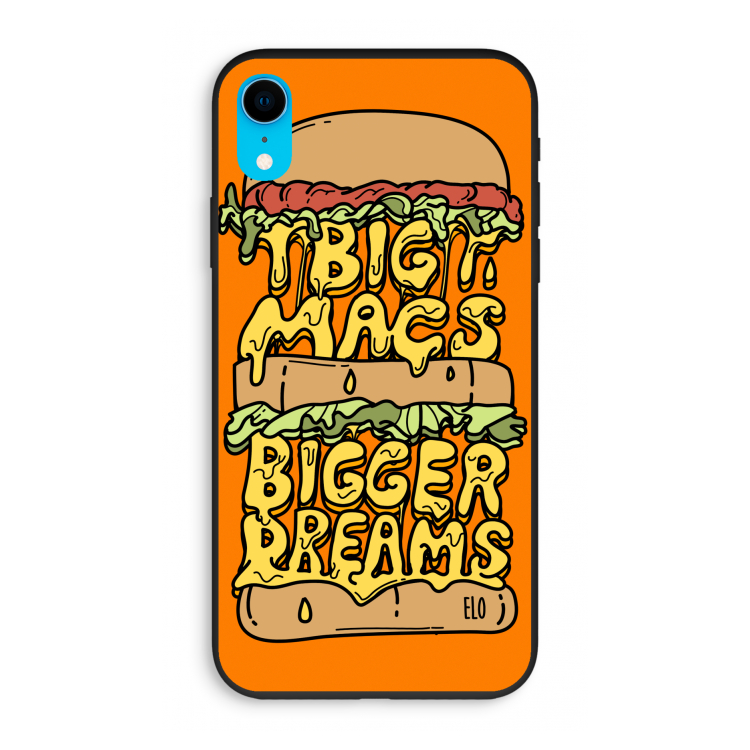 Big Macs Bigger Dreams: iPhone XR Biologisch afbreekbaar hoesje