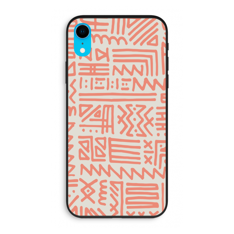 Marrakech Pink: iPhone XR Biologisch afbreekbaar hoesje