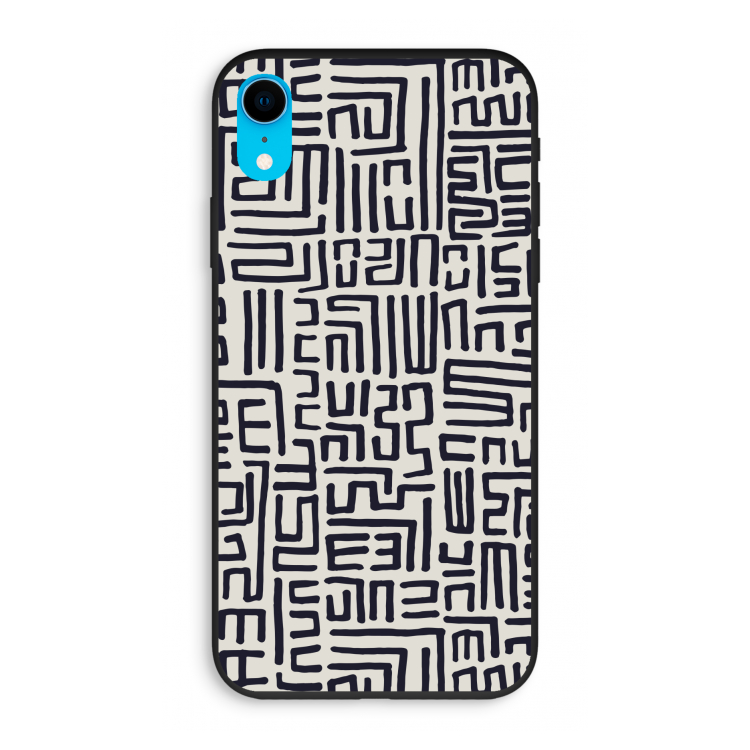 Moroccan Print: iPhone XR Biologisch afbreekbaar hoesje