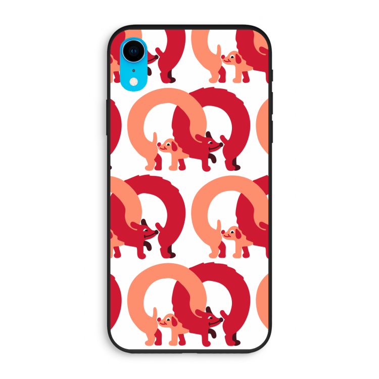 Dogs: iPhone XR Biologisch afbreekbaar hoesje