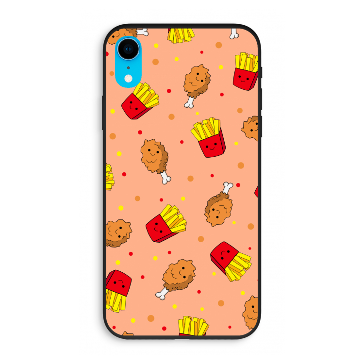 Chicken 'n Fries: iPhone XR Biologisch afbreekbaar hoesje