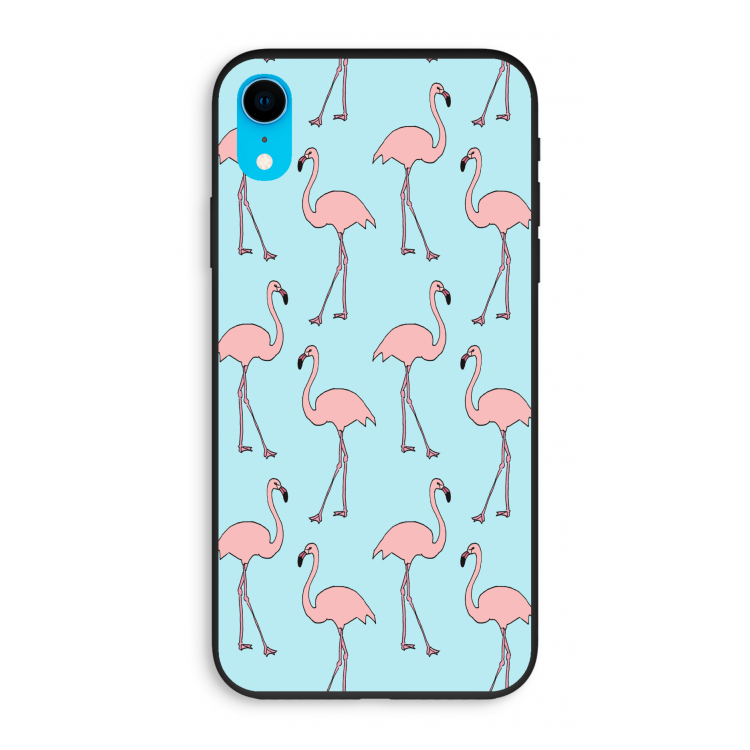 Anything Flamingoes: iPhone XR Biologisch afbreekbaar hoesje