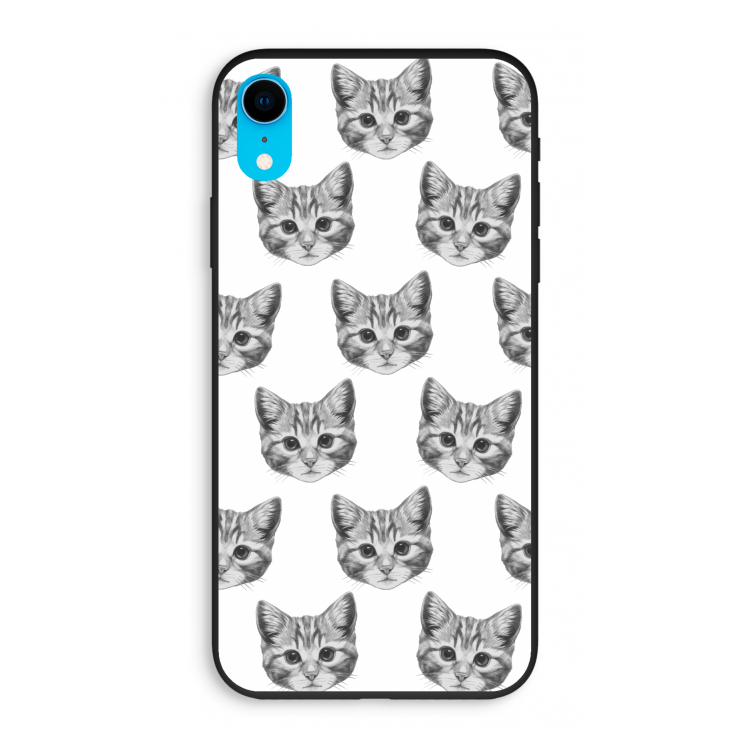 Kitten: iPhone XR Biologisch afbreekbaar hoesje