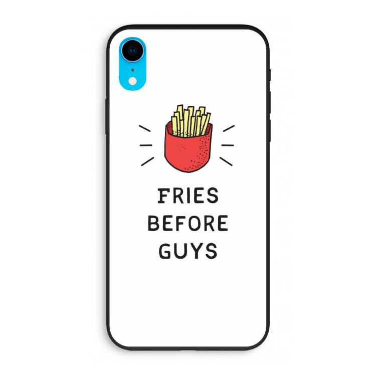 Fries before guys: iPhone XR Biologisch afbreekbaar hoesje