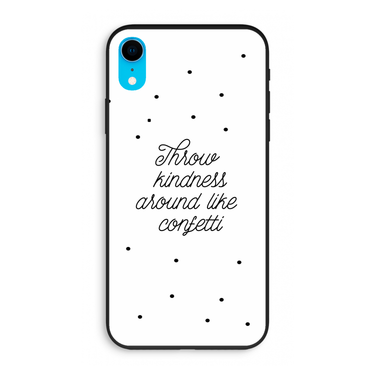 Confetti: iPhone XR Biologisch afbreekbaar hoesje